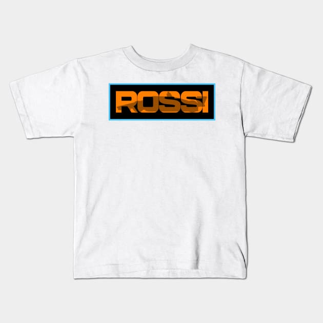 Alexander Rossi Kids T-Shirt by SteamboatJoe